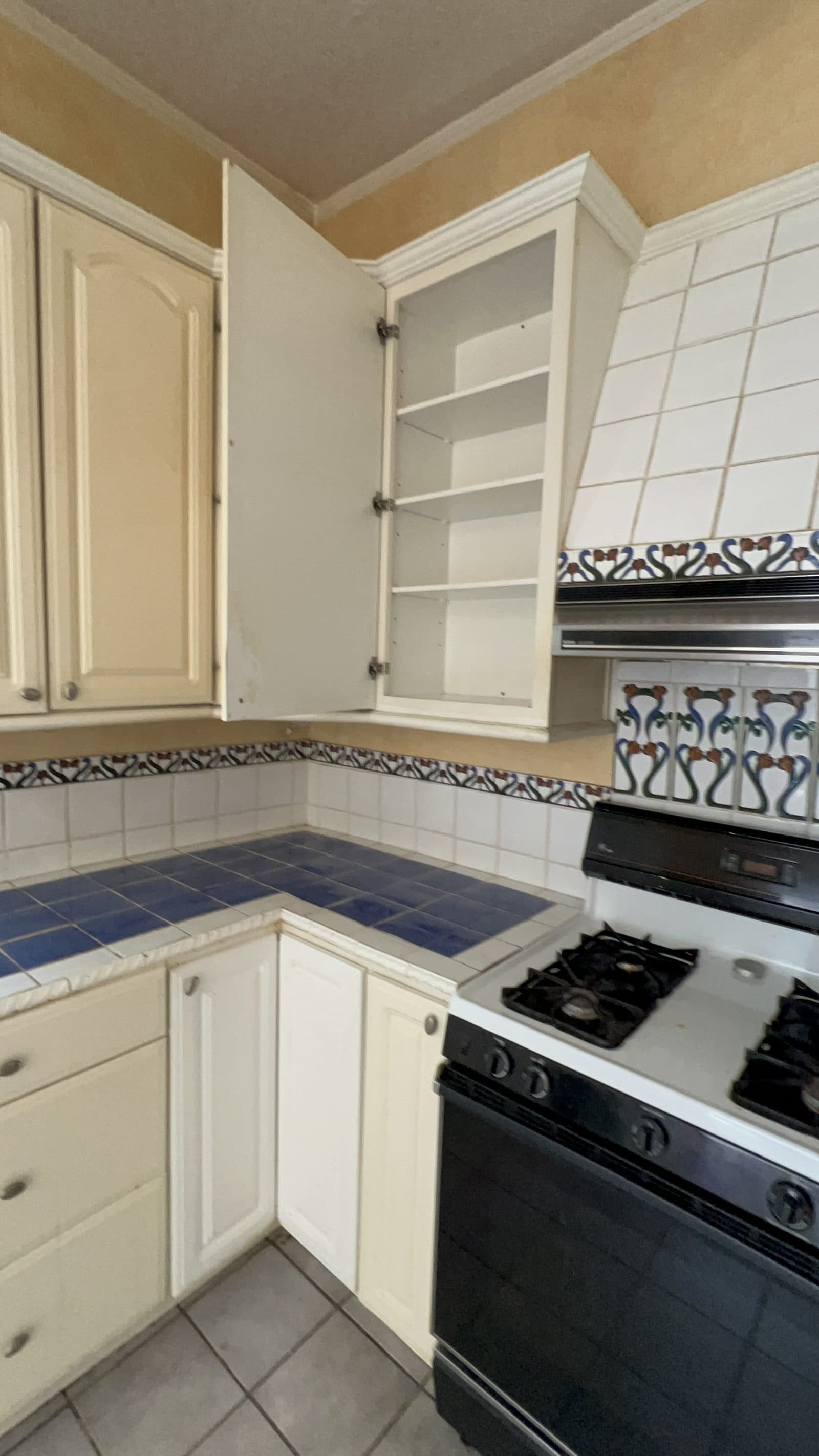 Kitchen of the house our client bought on Dekalb Ave, Atlanta, GA