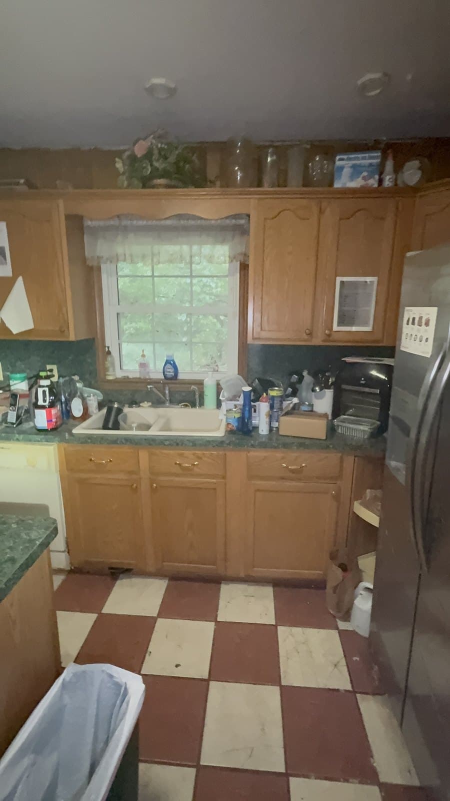 Kitchen of the house our client bought on W Cedar Ln, Atlanta, GA
